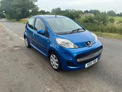 Blue Used 2010 Peugeot 107 Hatchback | £4,490 (Fair price)