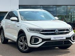 White Used 2025 VW T-Roc R-line SUV | £28,856 (Fair price)