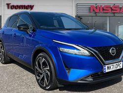 Blue Used 2022 Nissan Qashqai Tekna+ SUV | £21,695 (A bit pricey)