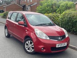 Red Used 2009 Nissan Note Acenta MPV | £995 (Fair price)