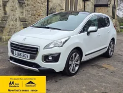 White Used 2016 Peugeot 3008 Allure Hatchback | £7,480 (Super price)