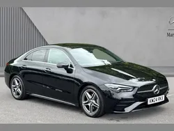 Black Used 2024 Mercedes CLA180 Executive Sedan | £27,034 (Good price)