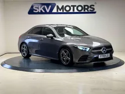 Grey Used 2019 Mercedes A180 AMG Line Premium Sedan | £17,570 (Fair price)