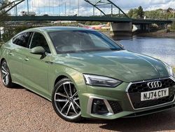 Green Used 2024 Audi A5 Sportback S-Line Hatchback | £32,999 (A bit pricey)