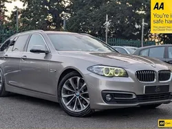 Silver Used 2016 BMW 520 Luxury Line Estate | £10,648 (Fair price)