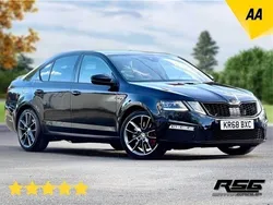 Black Used 2018 Skoda Octavia vRS Hatchback | £15,800 (Fair price)