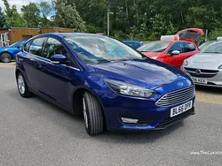 Blue Used 2016 Ford Focus Zetec Hatchback | £5,795 (Good price)