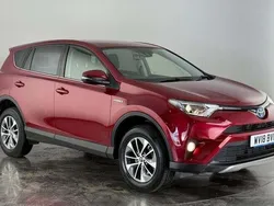 Red Used 2018 Toyota RAV4 Hybrid SUV | £18,150