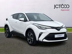 White Used 2022 Toyota C-HR Design SUV | £17,500 (Good price)