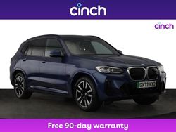 Blue Used 2022 BMW iX3 M Sport SUV | £21,899 (Good price)