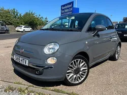 Grey Used 2015 Fiat 500 Lounge Hatchback | £3,995 (Good price)