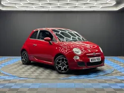 Red Used 2014 Fiat 500 S Hatchback | £3,290 (Fair price)
