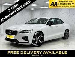 White Used 2020 Volvo S60 R-Design Sedan | £18,995 (Fair price)