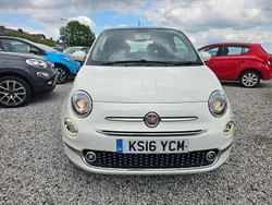 White Used 2016 Fiat 500 Lounge Hatchback | £5,690 (Fair price)