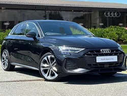 Black Used 2024 Audi A3 S-Line Hatchback | £27,450 (Fair price)