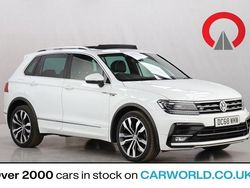 White Used 2019 VW Tiguan R-line SUV | £16,990 (Good price)
