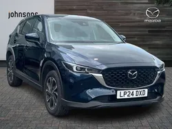 Blue Used 2024 Mazda CX-5 Exclusive-Line SUV | £26,390 (Fair price)