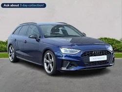 Blue Used 2022 Audi A4 Black Edition Estate | £27,136 (A bit pricey)