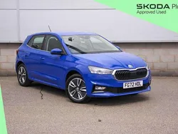 Energy blue Used 2022 Skoda Fabia SE L Hatchback | £13,995 (Fair price)
