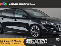 Black Used 2020 Ford Focus ST-Line X Hatchback | £15,197 (Fair price)