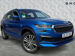 Race blue metallic Used 2023 Skoda Kodiaq LAURIN & KLEMENT SUV | £33,500 (Fair price)