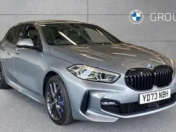Skyscraper grey metallic Used 2024 BMW 118 M Sport Hatchback | £26,555 (Fair price)