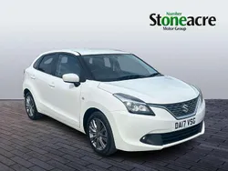 White Used 2017 Suzuki Baleno SZ-T Hatchback | £5,495 (Fair price)