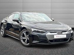 Black Used 2022 Audi e-tron GT quattro Comfort Sedan | £42,470 (Fair price)