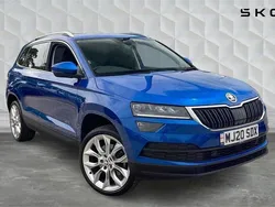 Blue Used 2020 Skoda Karoq SE L SUV | £21,700 (A bit pricey)