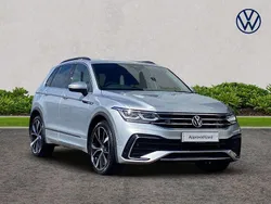 Silver Used 2021 VW Tiguan R-line SUV | £25,770 (Fair price)