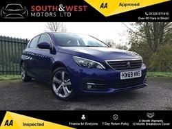 Blue Used 2019 Peugeot 308 Allure Hatchback | £7,785 (Fair price)