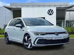 White Used 2021 VW Golf VIII GTI Hatchback | £26,956 (Good price)
