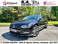 Black Used 2016 VW Passat GT Sedan | £9,199 (Fair price)