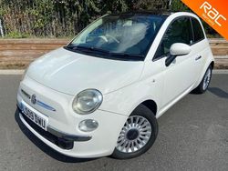 White Used 2009 Fiat 500 Lounge Hatchback | £2,495 (Expensive)