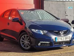 Blue Used 2013 Honda Civic EX Hatchback | £8,999 (A bit pricey)