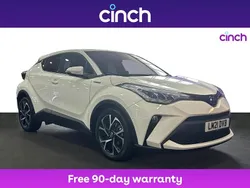 White Used 2021 Toyota C-HR Design SUV | £17,489 (Good price)