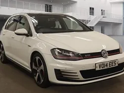 White Used 2014 VW Golf VII GTI Hatchback | £11,950 (Fair price)