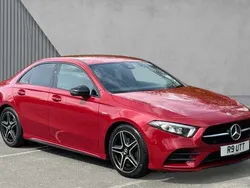Red Used 2022 Mercedes A180 Executive Sedan | £22,368 (Fair price)