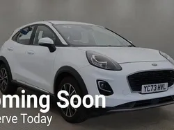 White Used 2023 Ford Puma Titanium SUV | £14,399 (Fair price)