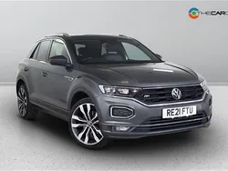 Grey Used 2021 VW T-Roc R-line SUV | £18,930 (Good price)