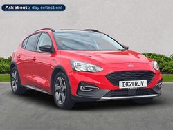 Red Used 2021 Ford Focus Active Hatchback | £11,999 (Good price)