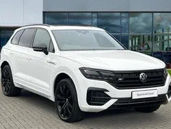 Pure white Used 2021 VW Touareg Black Edition SUV | £39,588 (Good price)
