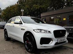 White Used 2016 Jaguar F-Pace S SUV | £12,995 (Good price)