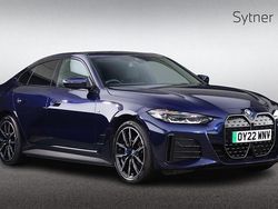 Blue Used 2022 BMW i4 M Sport Sedan | £32,000 (Fair price)