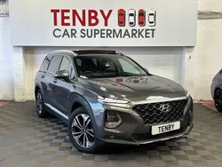 Grey Used 2020 Hyundai Santa Fe Premium SE SUV | £21,995 (A bit pricey)