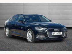 Brilliant black Used 2022 Audi A6 Sport Sedan | £23,750 (Good price)