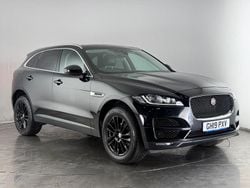 Black Used 2019 Jaguar F-Pace Portfolio SUV | £19,950 (Good price)