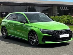 Green Used 2024 Audi RS3 Comfort Hatchback | £60,250 (A bit pricey)