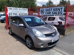 Beige Used 2011 Nissan Note N-TEC MPV | £3,600 (Fair price)