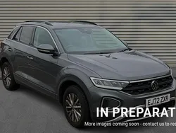 Indium grey metallic Used 2023 VW T-Roc Life SUV | £21,880 (Fair price)